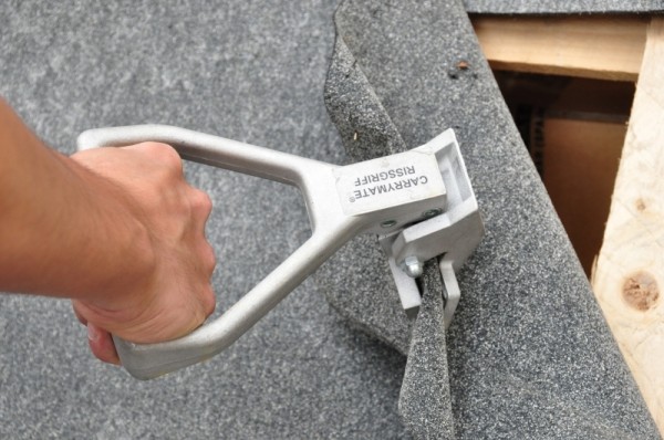 Carrymate Rissgriff XL Reißklaue für Teppiche, Bodenbeläge oder Teerpappe