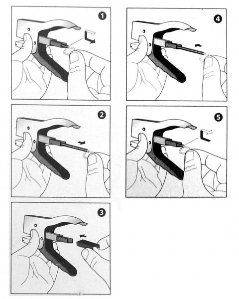 Heftzange HD31 hochleistung HD-73 für Rapid 73 , Prebena PB Klammern bis 12 mm