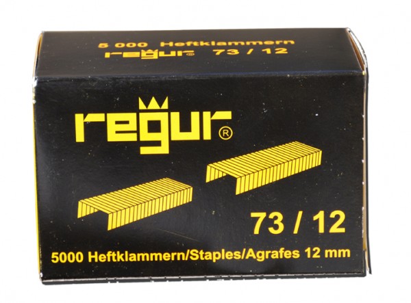 Regur 73/12 Flachdraht Heftklammern