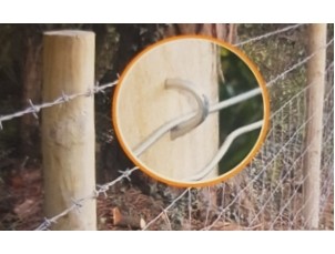 Zaunklammern Z13/40 CRAMPS maxi 2,8 x 3,3 mm feuerverzinkt Sägespitze 2.100 Stück