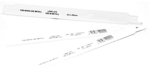 Säbel-Sägeblatt 0,9 x 200mm 10/14