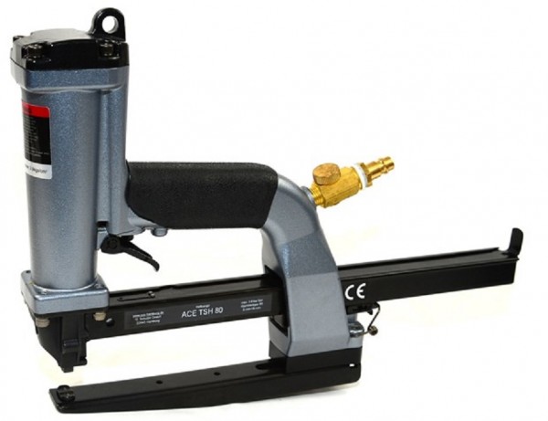 Zangenhefter TSH-80 pneumatisch heften Kartonagen Versandrohren