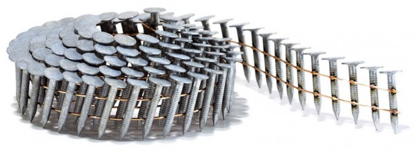 Coil Dachpappnägel 3,1x25 mm ring verzinkt
