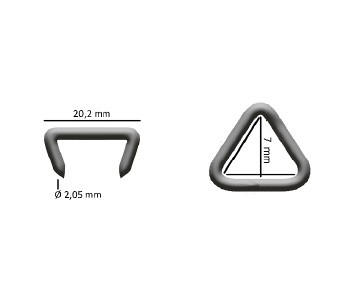 Drahtring OK 24 Alu-Zi für Regur DOZ 24 Rinzange , Netze, Drahtgitter 1.000 Ringe
