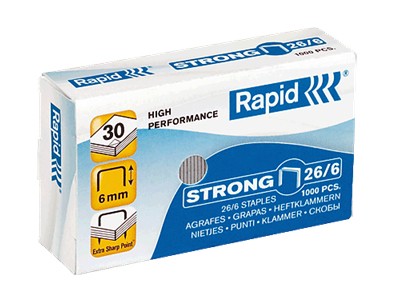 Rapid 26/6 Strong Heftklammern