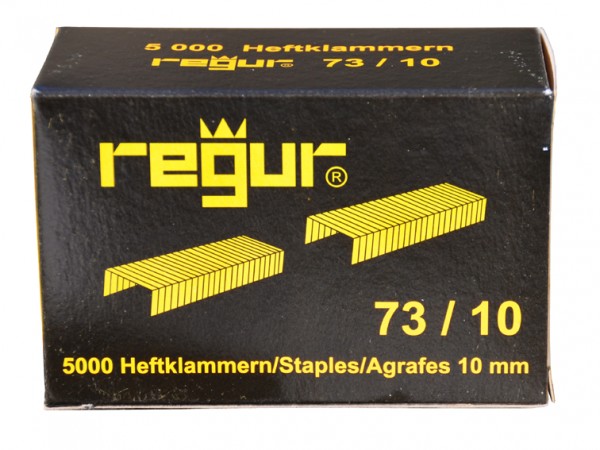 Regur 73/10 Flachdraht Heftklammern