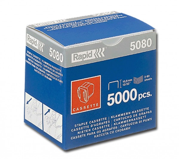 Rapid 5080E Heftkassette Heftklammern