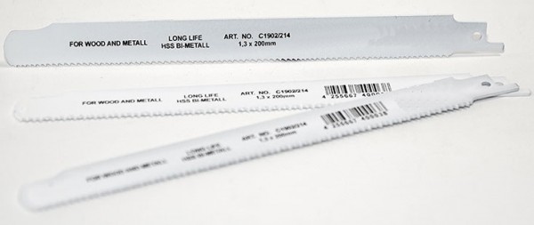 Säbel-Sägeblatt 1,3 x 200mm 10/14