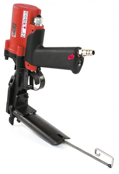 Ringzange 33 Druckluft für OK33 Drahtringe Gabionen, Steinkörben, Drahtgitter