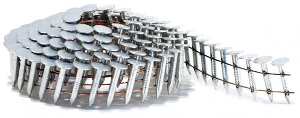 Coil Dachpappnägel 16° verzinkt 3,1 x 22 mm Dachpappnagler