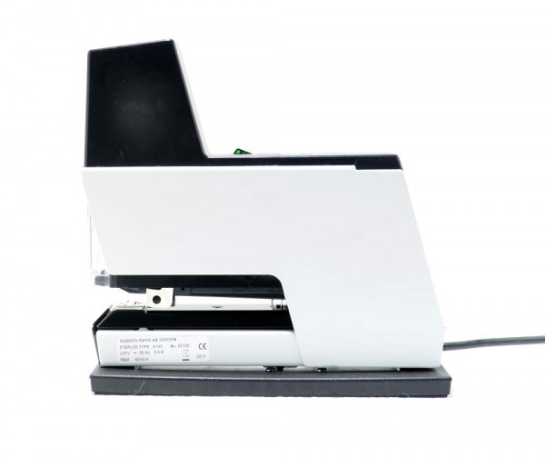 4x Rapid 105E Classic Elektrohefter + Tisch + 3x Lichtleiterkabel für Klammern 26/6 , 66/6