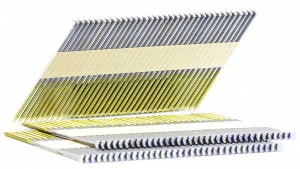 Streifennägel 34° D-Kopf 3,1x90 Kurzring verzinkt für Hikoki, Paslode, DeWalt, Senco, BeA