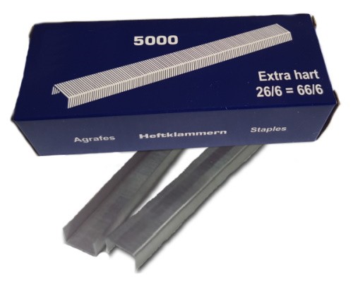 26/6 = 66/6 Heftklammern Electric staples agrafes