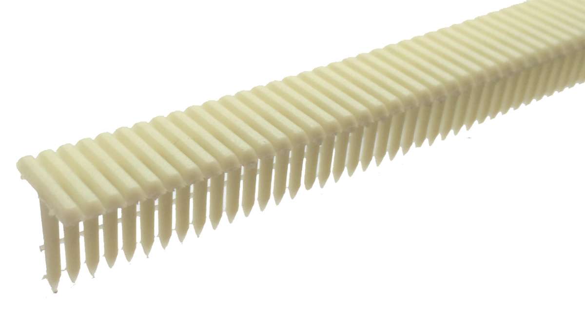 Kunststoff T-Stifte 12 mm PolyTacks Nägel für Handtacker 9.000 Nägel
