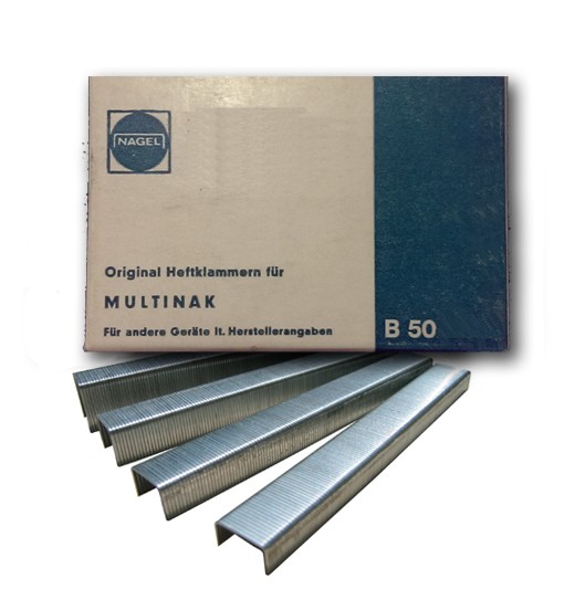 NAGEL B 50 Heftklammern 23-30 mm | 1.000 Klammern