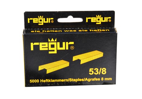 Regur 53/8 Feindraht Heftklammern