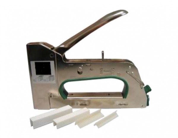 Handtacker für Kunststoff Heftklammern und Nägel