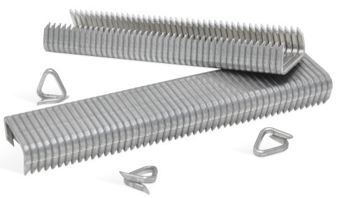 Drahtring OK 24 Aluminium für Regur DOZ 24 Netze, Drahtgitter, Zäune 1.000 Ringe