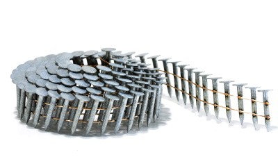 7.200 Coil Dachpappnägel 3,1x22 mm feuerverzinkt 16° für Bostitch, DeWalt , Prebena