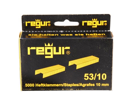 Regur 53/10 Feindraht Heftklammern