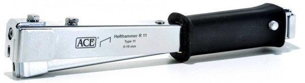 Hammertacker R11 für Klammer 11 , Rapid 140 , Prebena PF zur Befestigung von Dachpappen, Folien